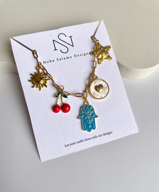 Lucky Five Necklace
